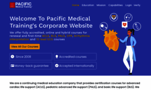Pacificmedicaltraining.com thumbnail