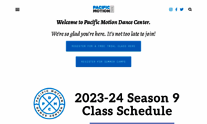 Pacificmotiondance.com thumbnail