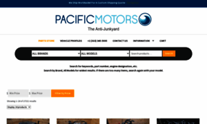 Pacificmotors.com thumbnail