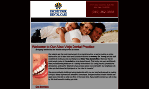 Pacificparkdentalcare.com thumbnail