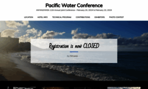 Pacificwaterconference.com thumbnail