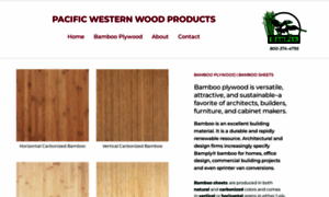 Pacificwesternwoodproducts.com thumbnail