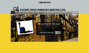 Pacificwestforklift.com thumbnail