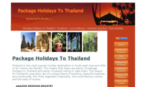 Packageholidaystothailand.org thumbnail