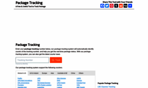 Packagetracking.org thumbnail