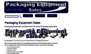 Packaging-equipment-sales.com thumbnail