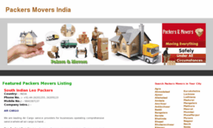 Packers-movers-india.co.in thumbnail