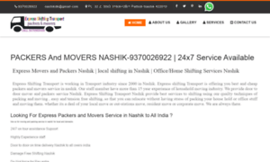 Packersandmoversinnashik.com thumbnail