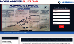 Packersmoversbillforclaim.in thumbnail
