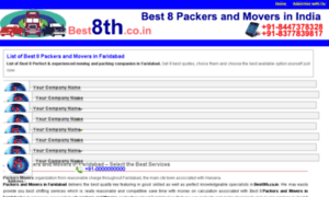 Packersmoversfaridabad.best8th.co.in thumbnail