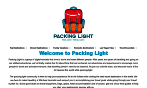 Packinglight.net thumbnail