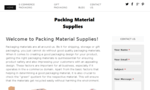 Packingmaterialsupplies.com thumbnail