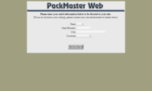 Packmasterweb1.com thumbnail
