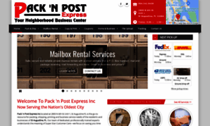 Packnpostexpress.com thumbnail