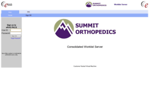 Pacs.summitortho.com thumbnail