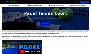 Padel-tennis-court.co.uk thumbnail