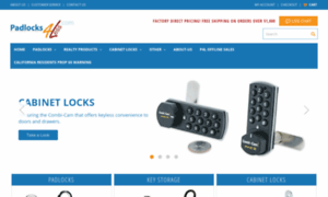 Padlocks4less.com thumbnail