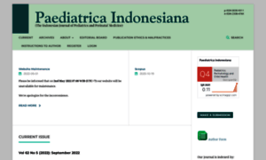 Paediatricaindonesiana.org thumbnail