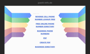 Paehl-info.de thumbnail