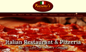 Paesanospizzeriany.com thumbnail