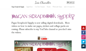 Paganscrapbooksupply.com thumbnail