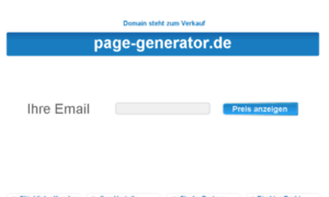 Page-generator.de thumbnail