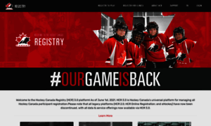 Page.hockeycanada.ca thumbnail