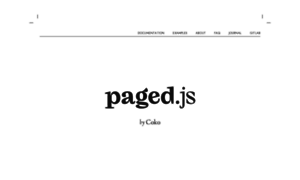 Pagedjs.org thumbnail