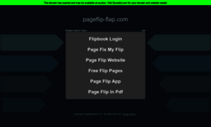 Pageflip-flap.com thumbnail