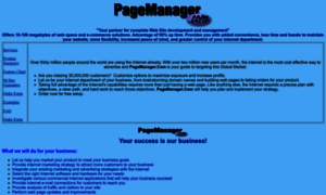 Pagemanager.com thumbnail