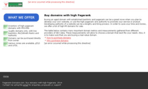Pagerank-domains.co.uk thumbnail