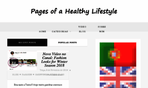 Pagesofahealtylifestyle.com thumbnail