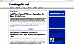 Pageword.blogspot.com thumbnail