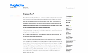 Pagilucha.wordpress.com thumbnail