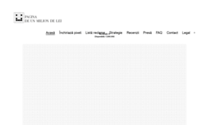 Paginadeunmiliondelei.ro thumbnail