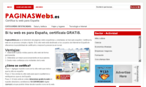 Paginaswebs.es thumbnail