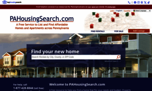 Pahousingsearch.org thumbnail
