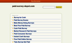 Paid-survey-depot.com thumbnail