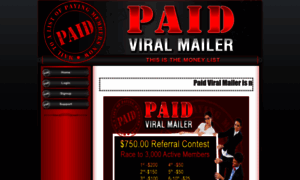 Paidviralmailer.com thumbnail