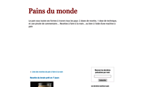 Pains-du-monde.blogspot.fr thumbnail