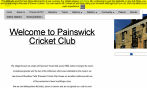 Painswick.play-cricket.com thumbnail