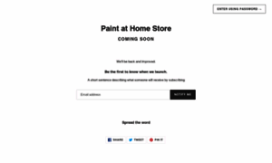 Paintathomestore.com thumbnail