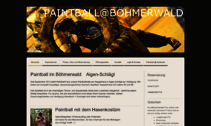 Paintball-boehmerwald.at thumbnail