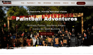 Paintballadventures.com thumbnail