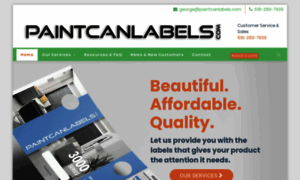 Paintcanlabels.com thumbnail