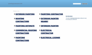 Paintingcontractor.info thumbnail