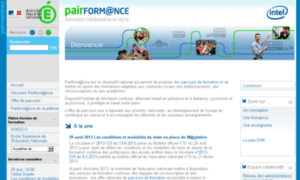 Pairformance.education.fr thumbnail