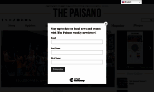 Paisano-online.com thumbnail
