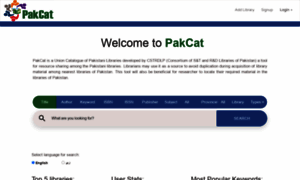 Pakcat.pastic.gov.pk thumbnail