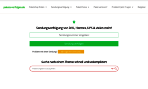 Pakete-verfolgen.de thumbnail